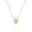 women gold pendant