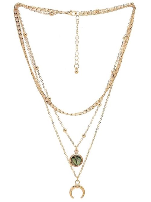 Contemporary Combo Pendant Necklace