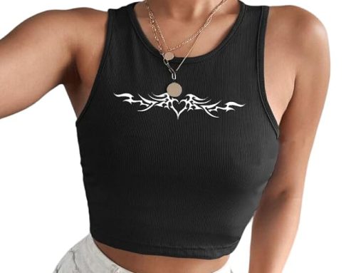 Stylish Women Rib top Crop top