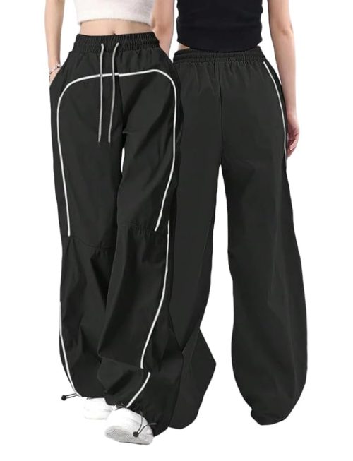 Women Ballon Style Reflective Trouser