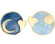 stylish daily wear gold earrings